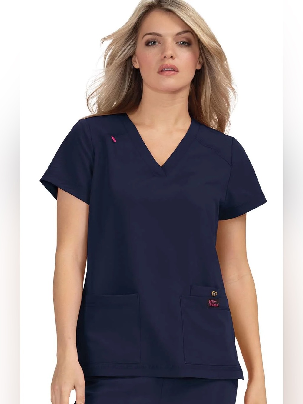 Betsey Johnson Navy Scrub Set
